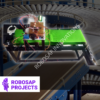 Automated Color Based Material Sorting system using Robotic Arm